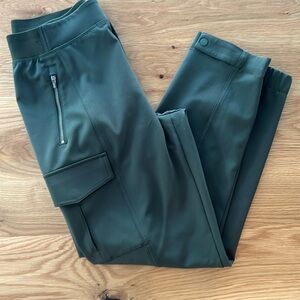 ATHLETA Army green/olive joggers sz 8